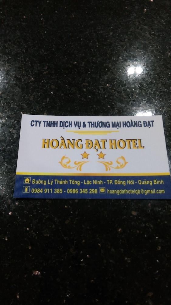 Hoang Dat Hotel Dong Hoi Exteriör bild
